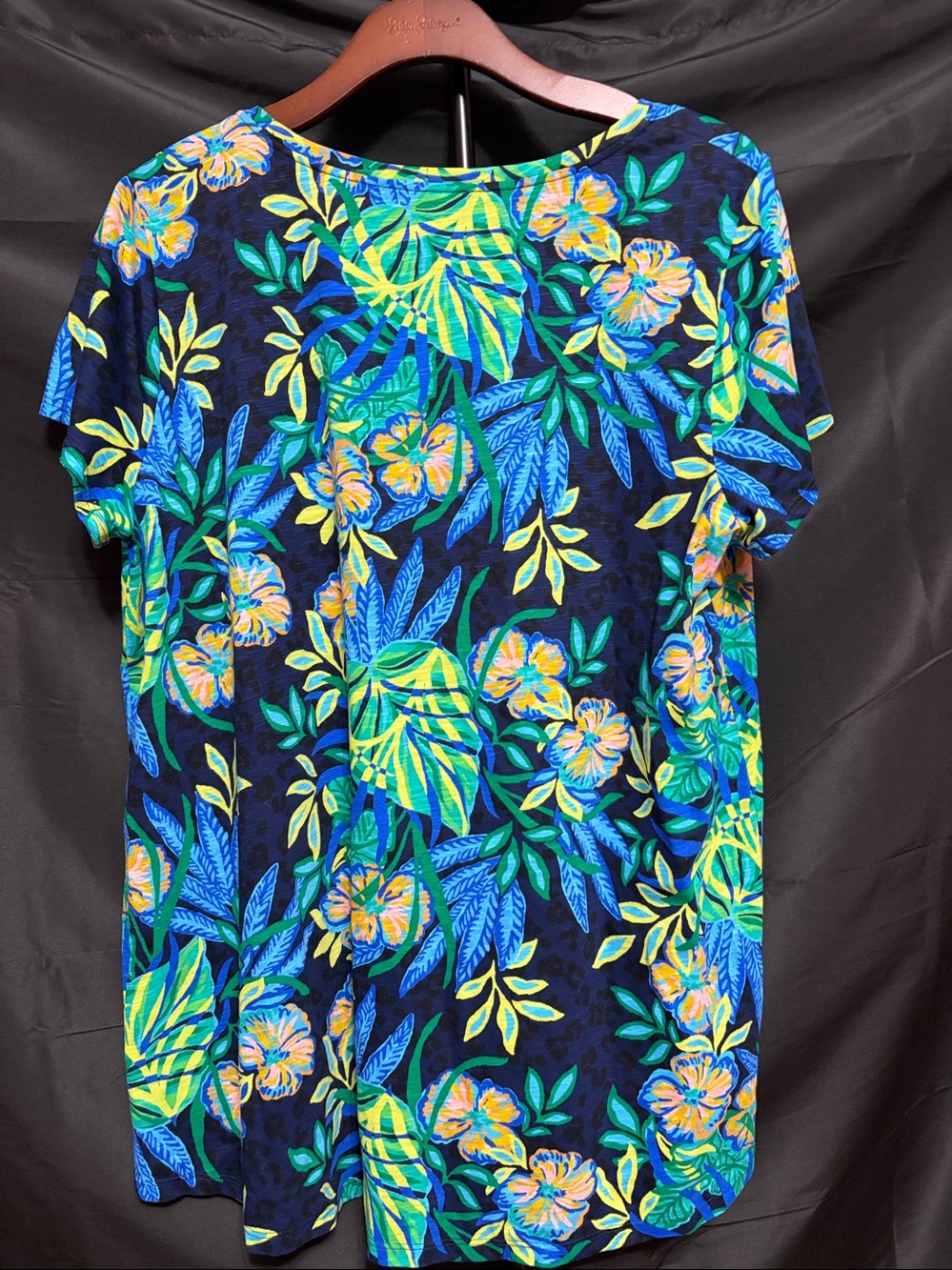NWT Lilly Pulitzer Etta Scoop Neck in Multi The Hottest Spot size Women’s XXL - Picture 6 of 8